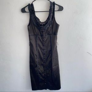 Betsey Johnson Black Sleeveless Pencil Dress